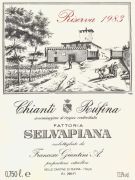 Chianti rufina ris_Selvapiana 1983